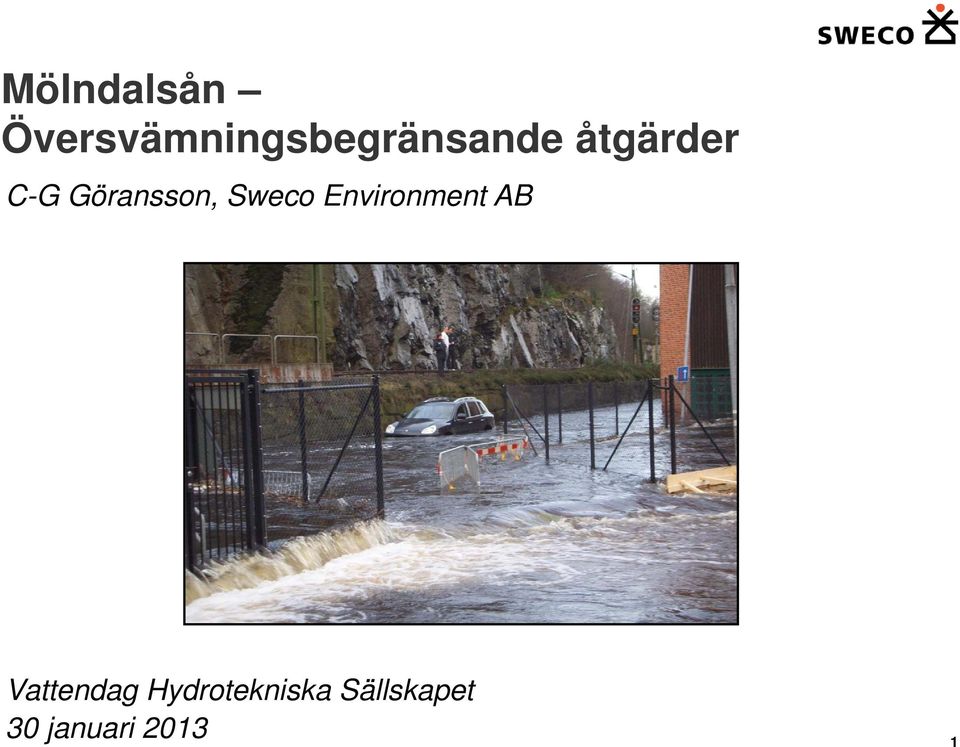 C-G Göransson, Sweco Environment