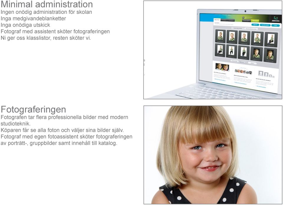 Fotograferingen Fotografen tar flera professionella bilder med modern studioteknik.