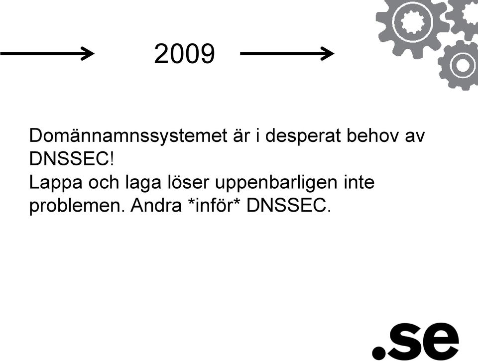 Lappa och laga löser