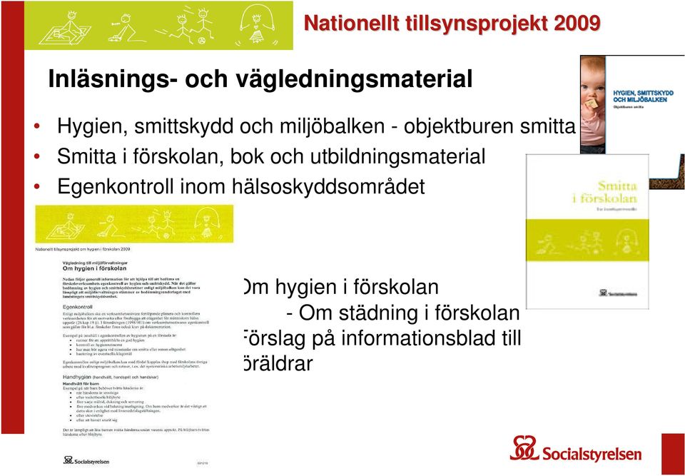 utbildningsmaterial Egenkontroll inom hälsoskyddsområdet - Om hygien i