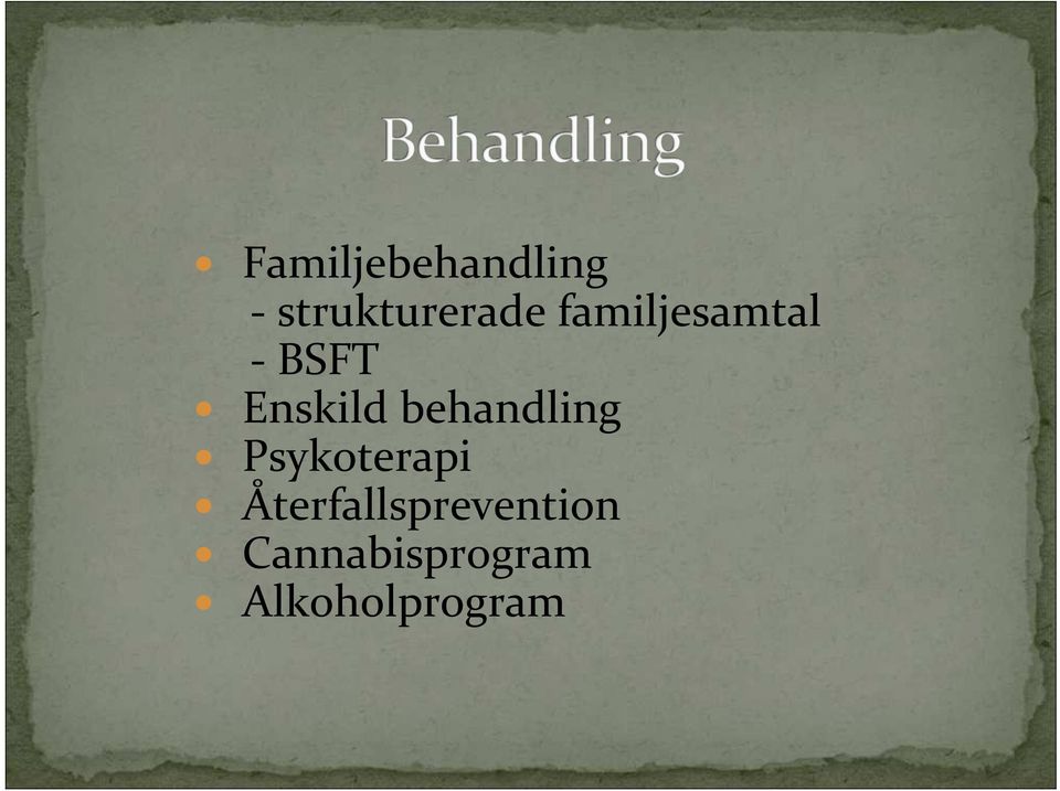 behandling Psykoterapi