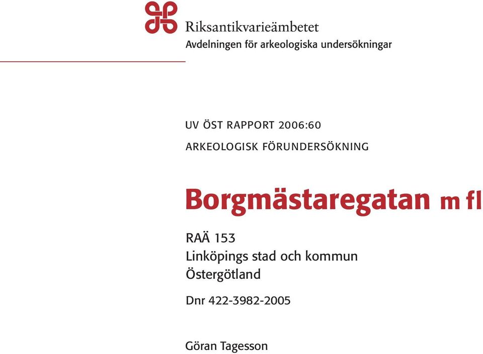 RAÄ 153 Linköpings stad och kommun