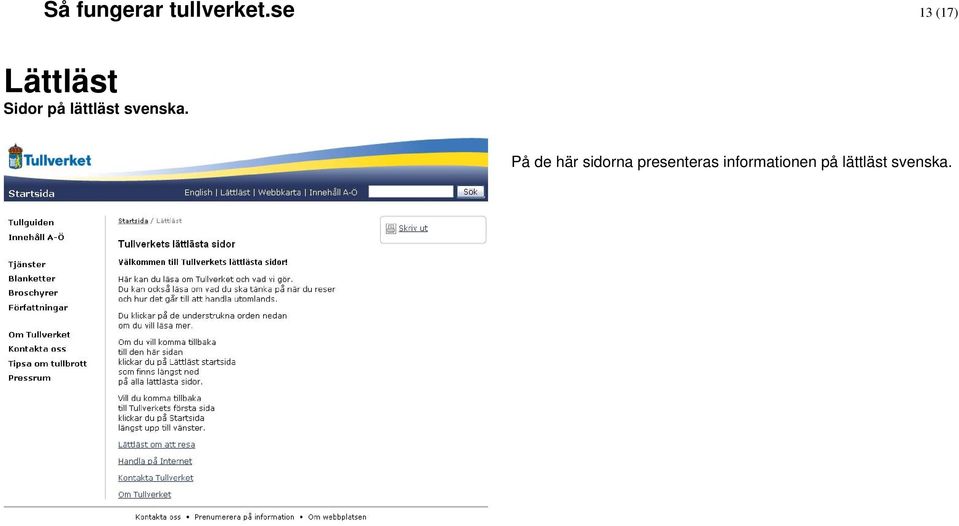 lättläst svenska.