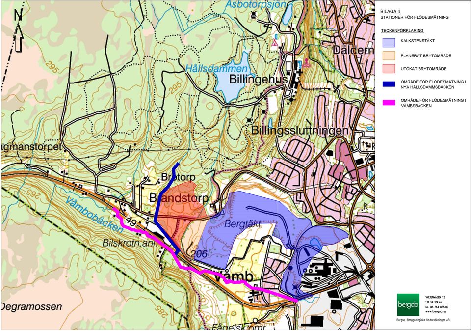 BRYTOMRÅDE UTÖKAT BRYTOMRÅDE OMRÅDE FÖR