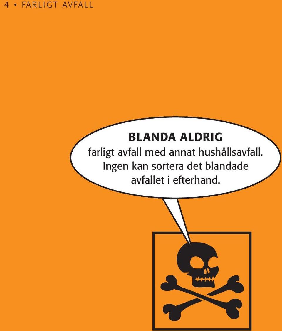 hushållsavfall.