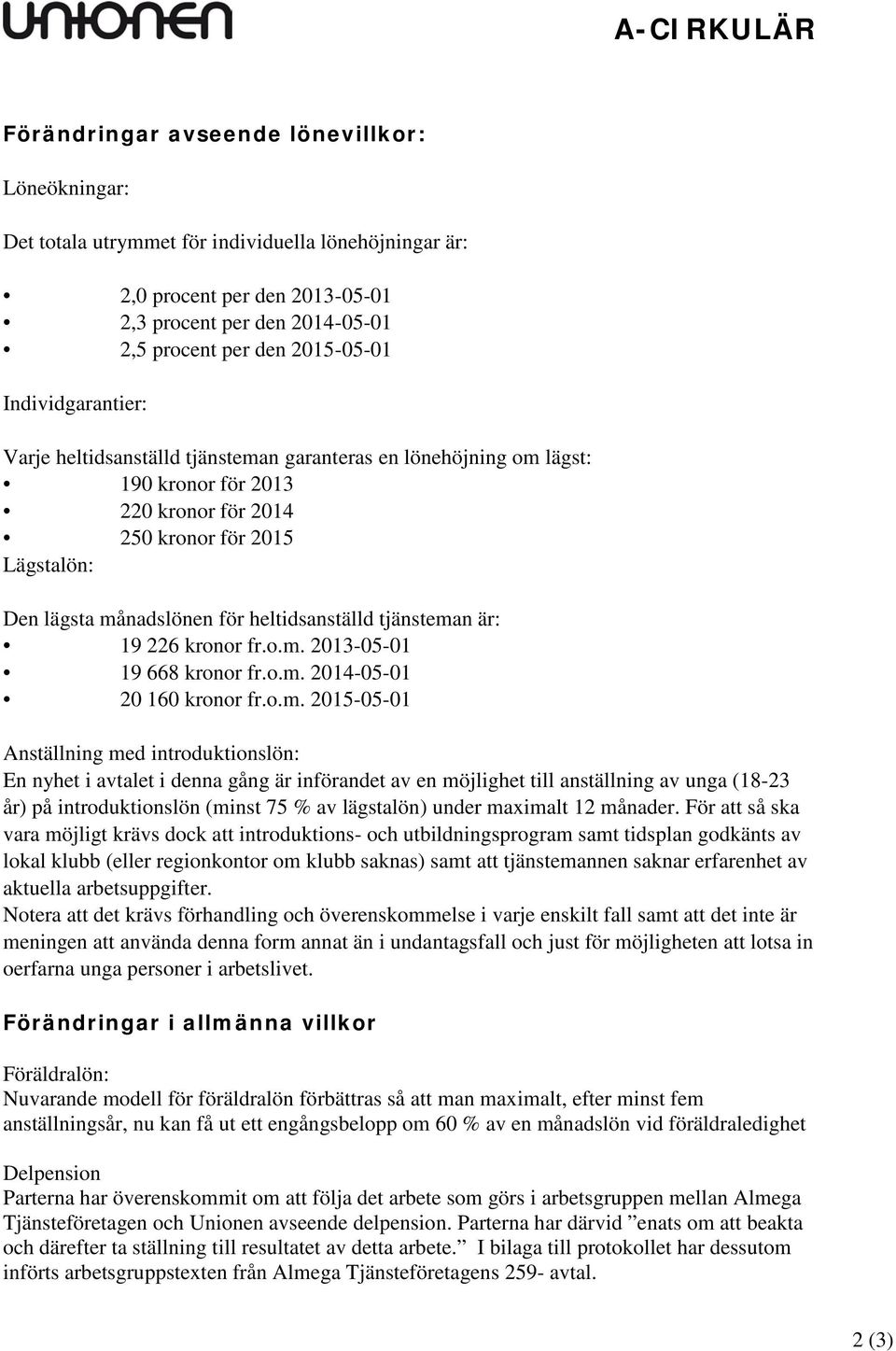 heltidsanställd tjänstema