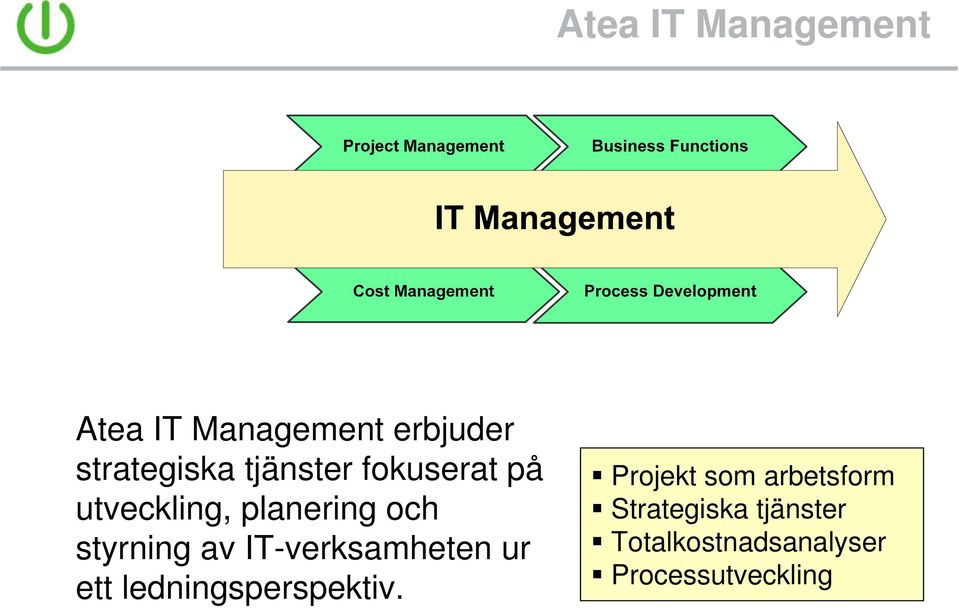 IT-verksamheten ur ett ledningsperspektiv.