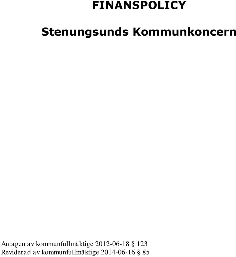 kommunfullmäktige 2012-06-18