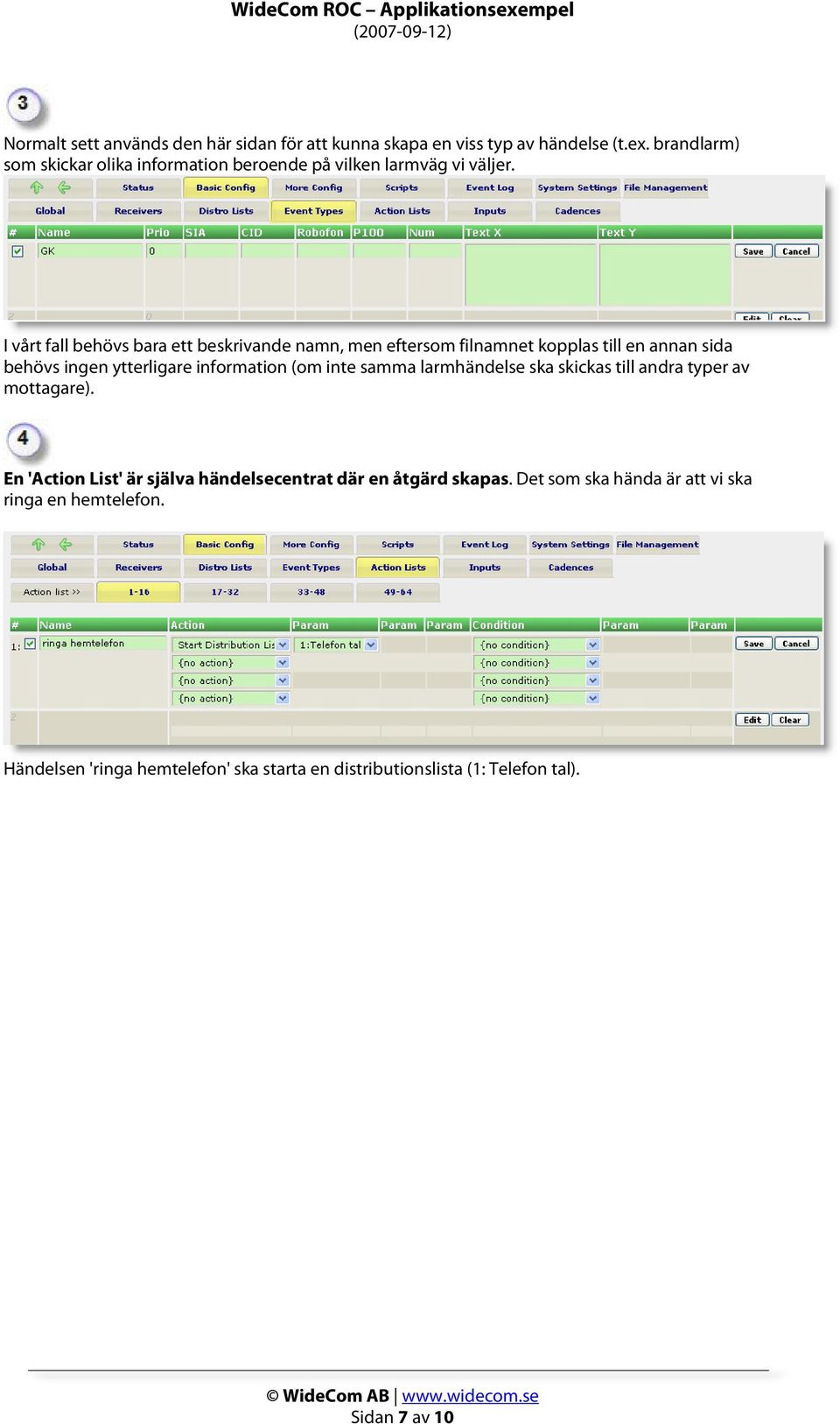 I vårt fall behövs bara ett beskrivande namn, men eftersom filnamnet kopplas till en annan sida behövs ingen ytterligare information (om inte