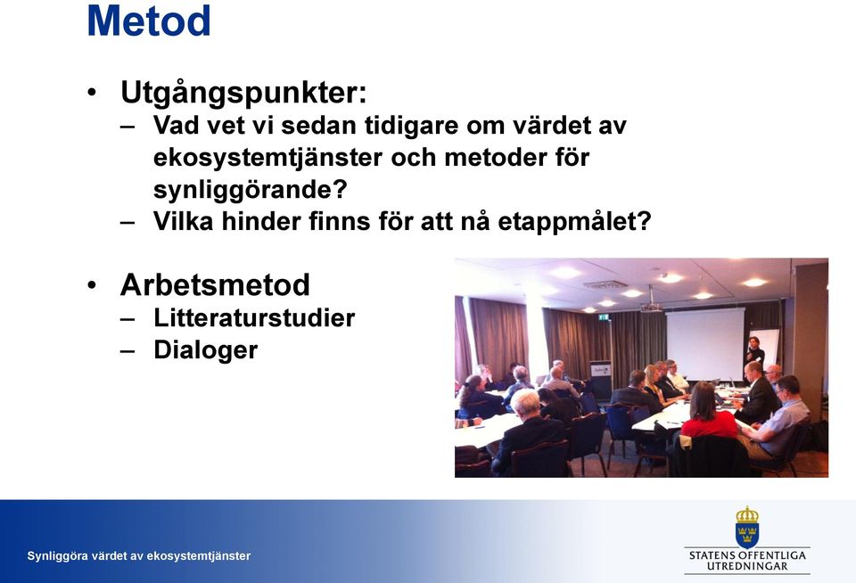 synliggörande?