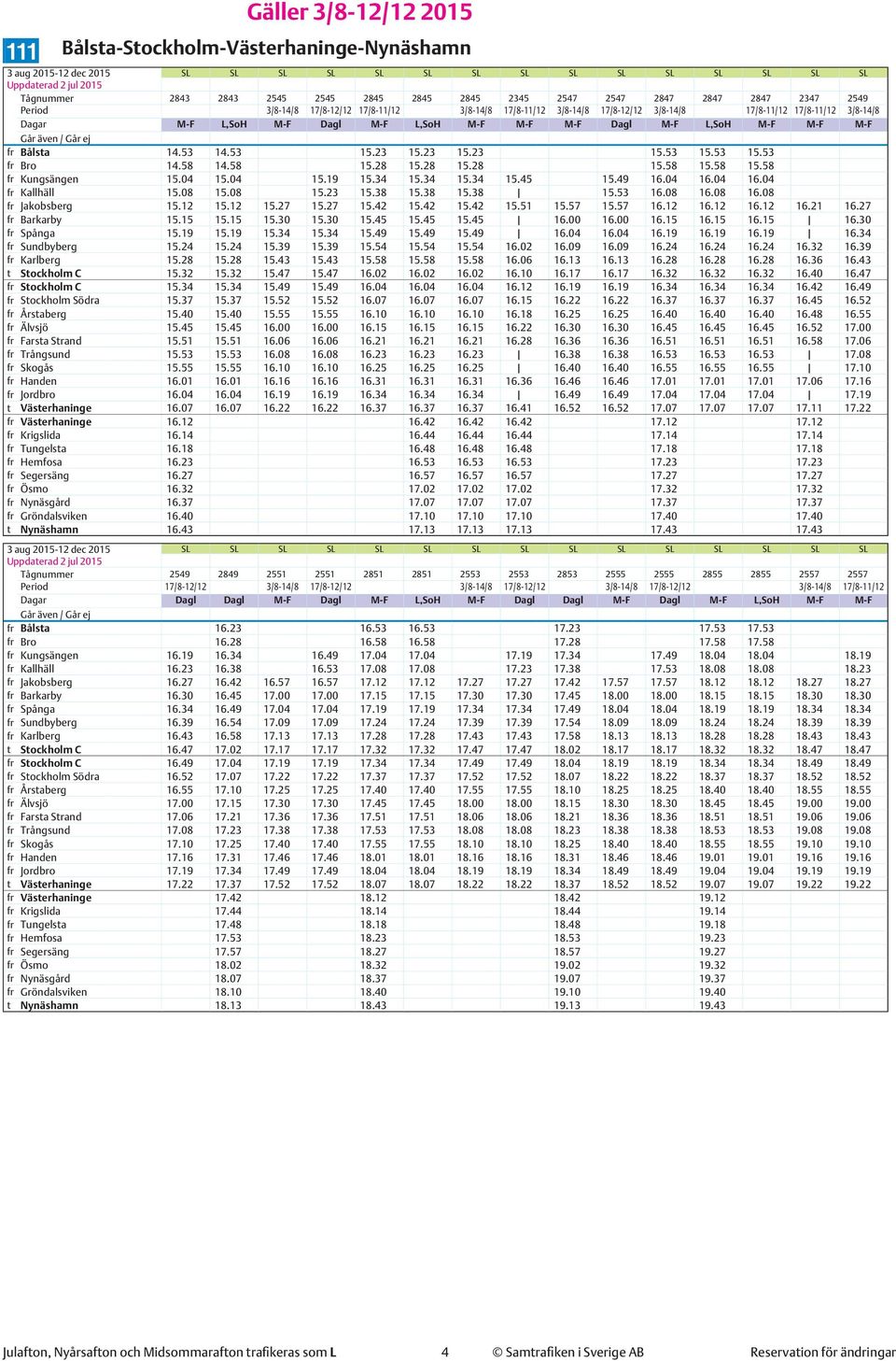 58 15.28 15.28 15.28 15.58 15.58 15.58 fr Kungsängen 15.04 15.04 15.19 15.34 15.34 15.34 15.45 15.49 16.04 16.04 16.04 fr Kallhäll 15.08 15.08 15.23 15.38 15.38 15.38 15.53 16.08 16.