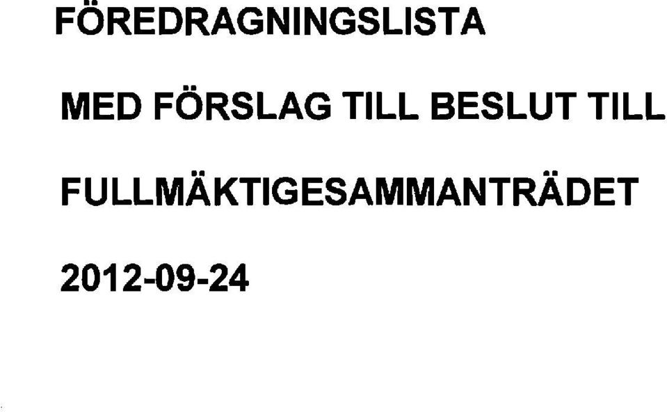 BESLUT TILL
