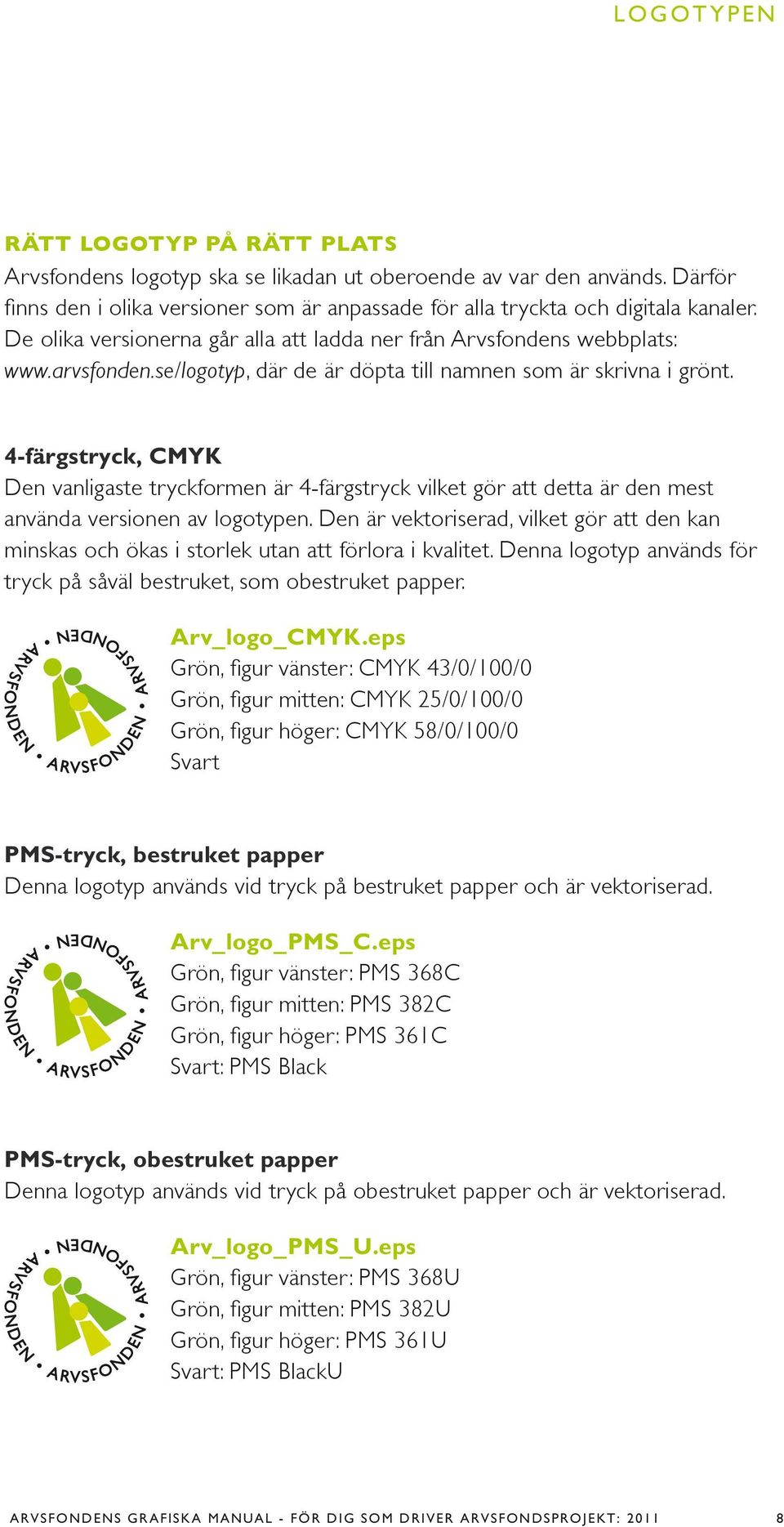 4-färgstryck, CMYK Den vanligaste tryckformen är 4-färgstryck vilket gör att detta är den mest använda versionen av logotypen.