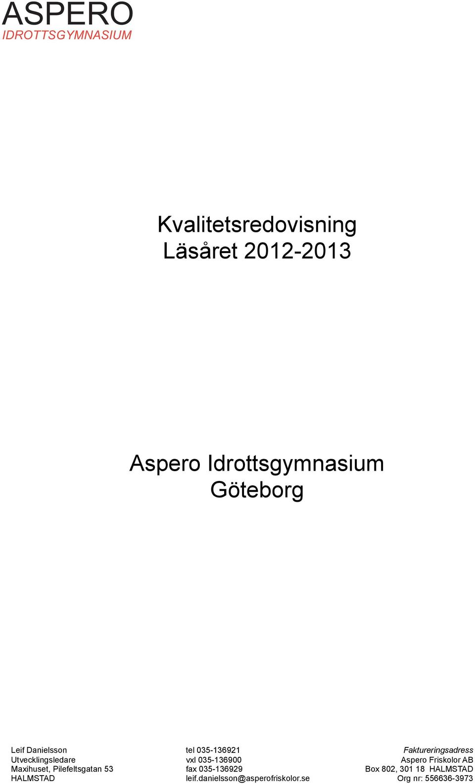 Läsåret 2012-2013