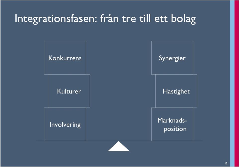 Synergier Kulturer Hastighet