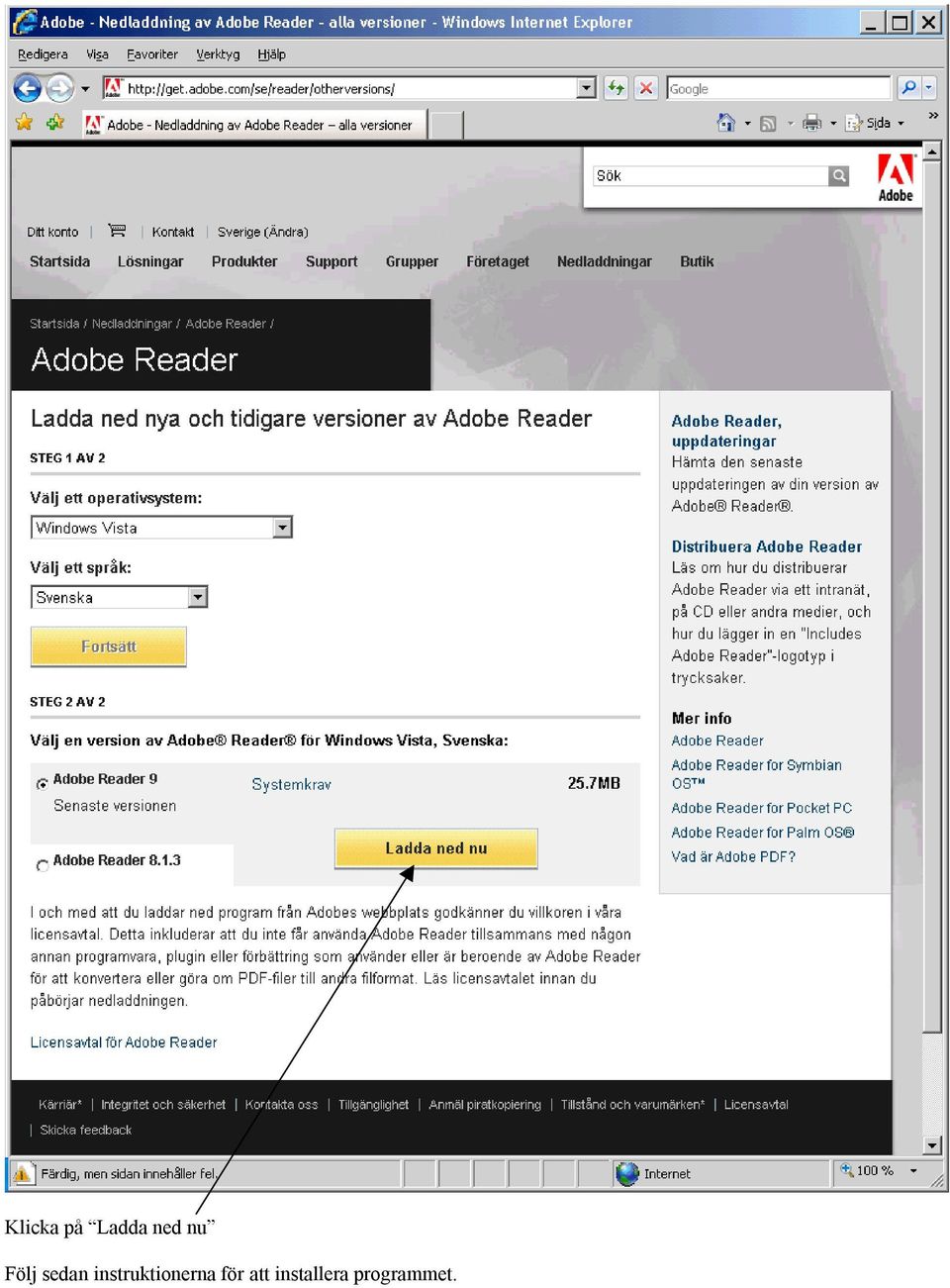 instruktionerna för