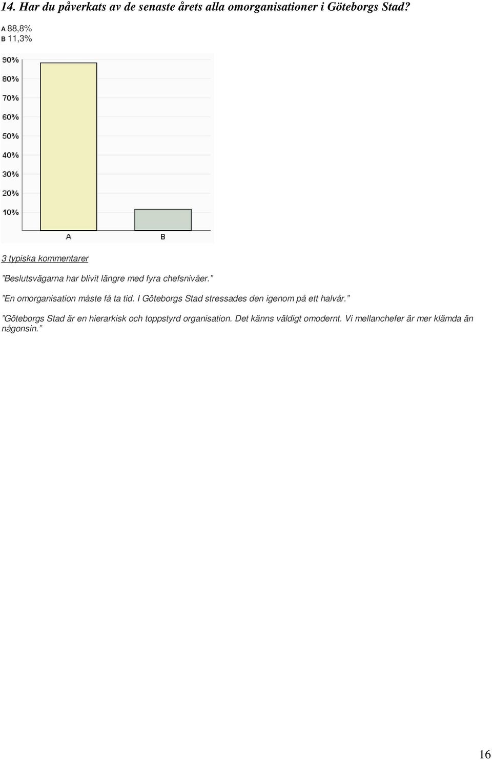 En omorganisation måste få ta tid. I Göteborgs Stad stressades den igenom på ett halvår.