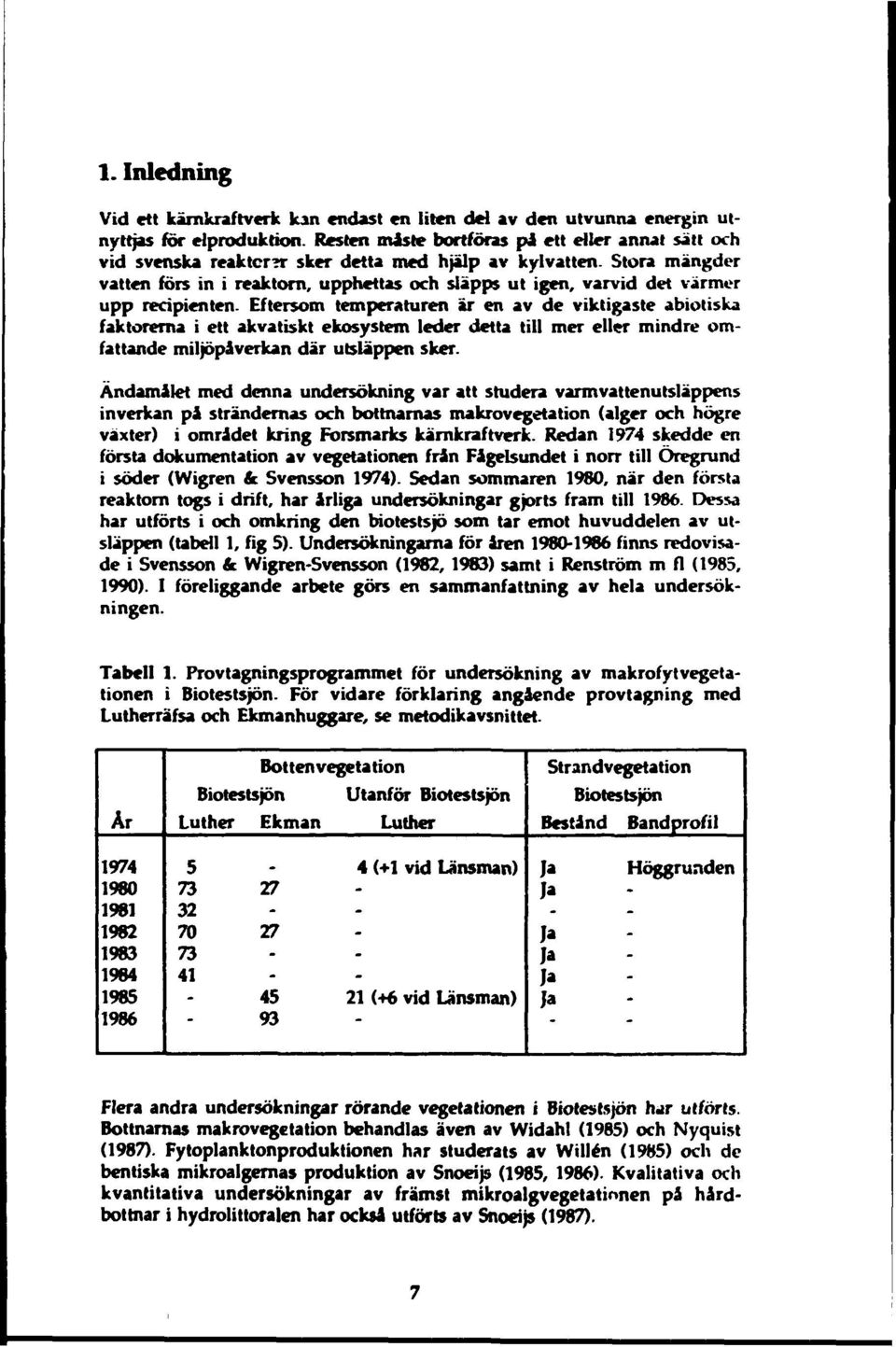 Eftersom temperaturen är en av de viktigaste abiotiska faktorerna i ett akvatiskt ekosystem leder detta till mer eller mindre omfattande miljöpåverkan där utsläppen sker.