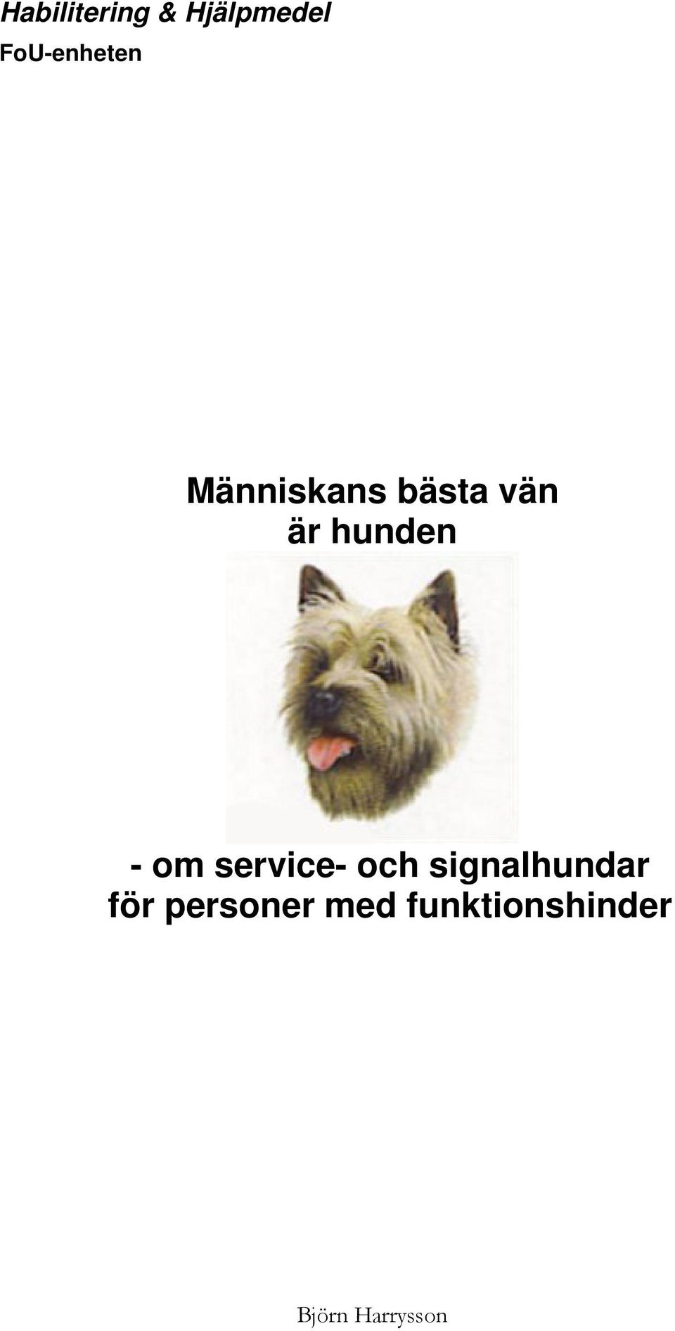 hunden - om service- och