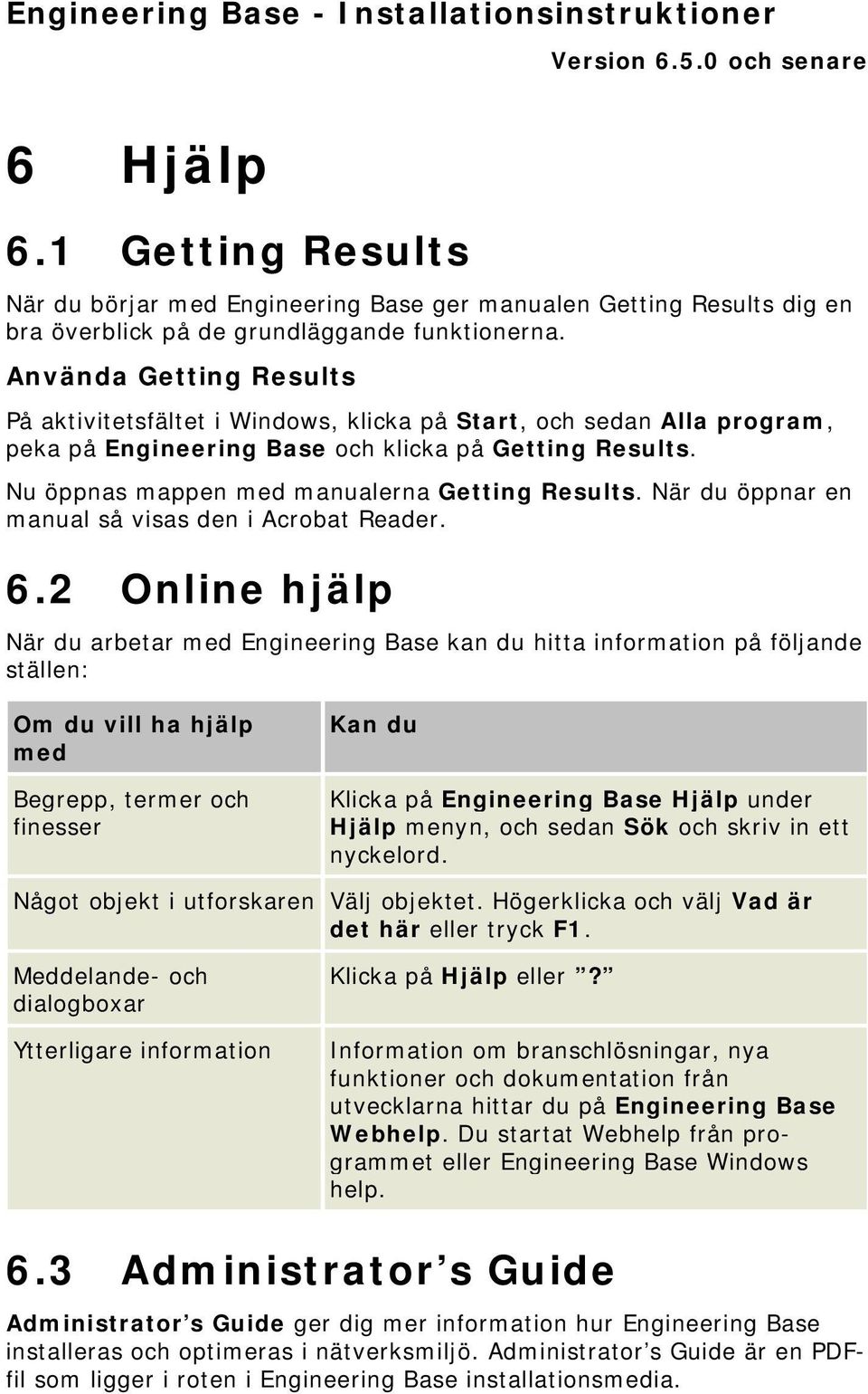 När du öppnar en manual så visas den i Acrobat Reader. 6.