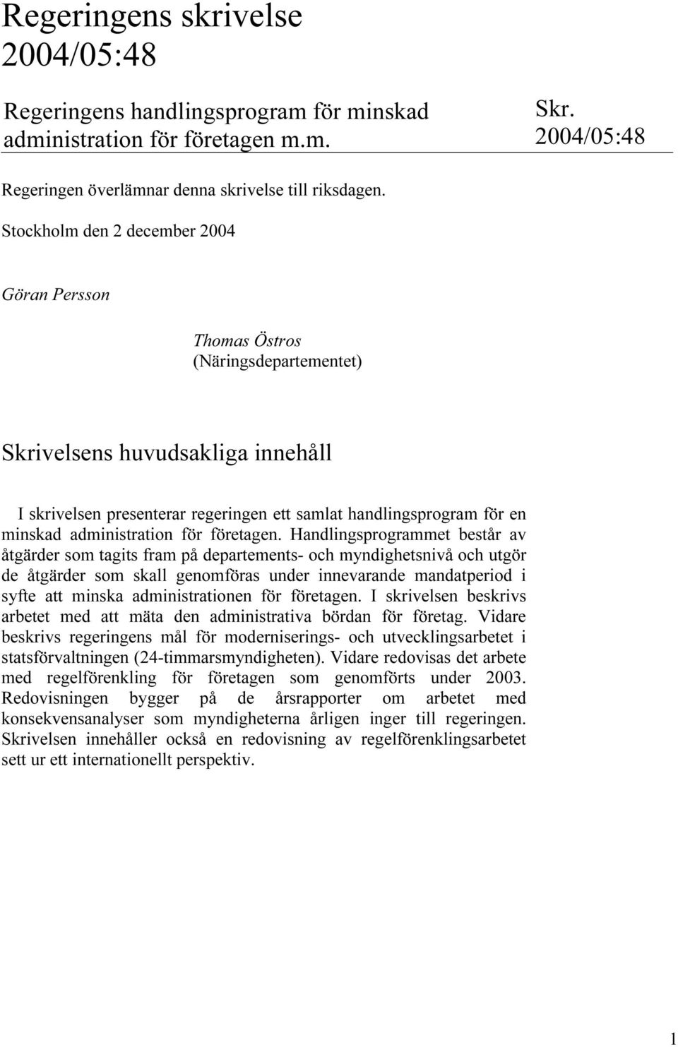 administration för företagen.