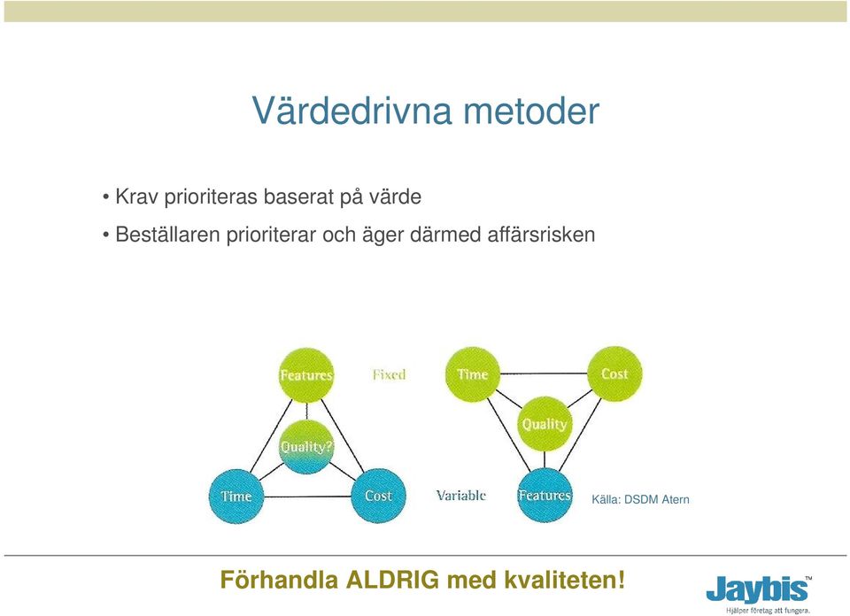 prioriterar och äger därmed