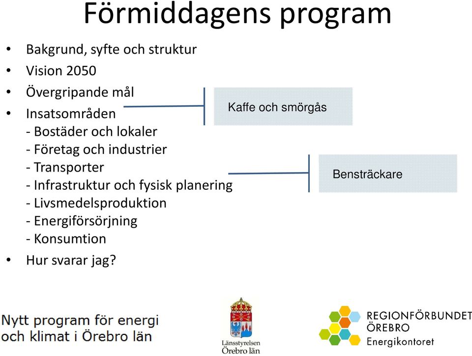industrier - Transporter - Infrastruktur och fysisk planering -