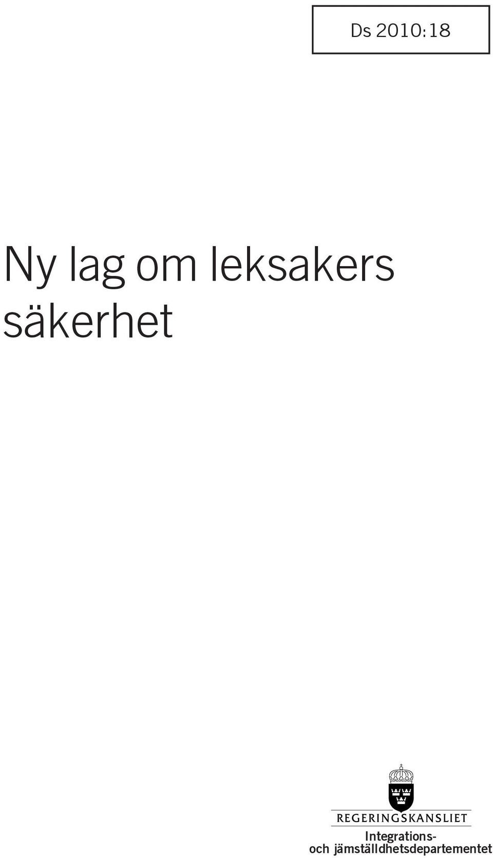 Ny lag om leksakers säkerhet - PDF Free Download