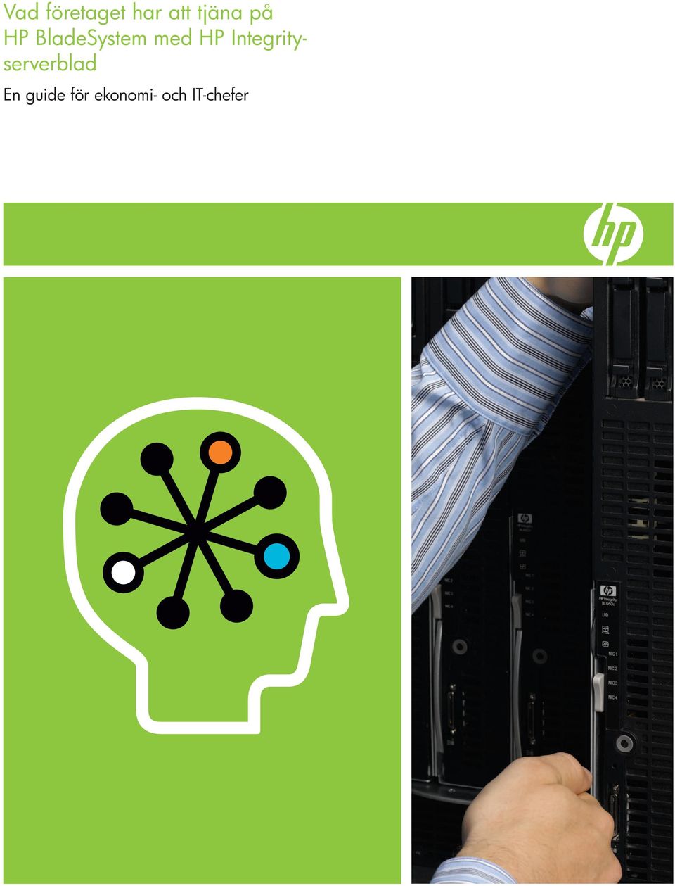 med HP Integrityserverblad