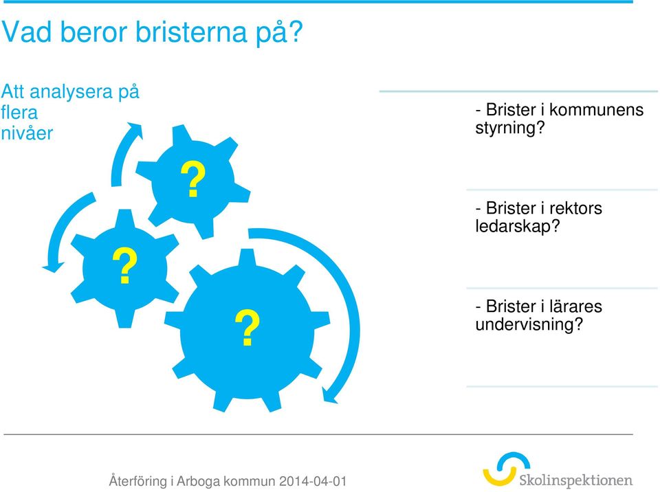 Brister i kommunens styrning?