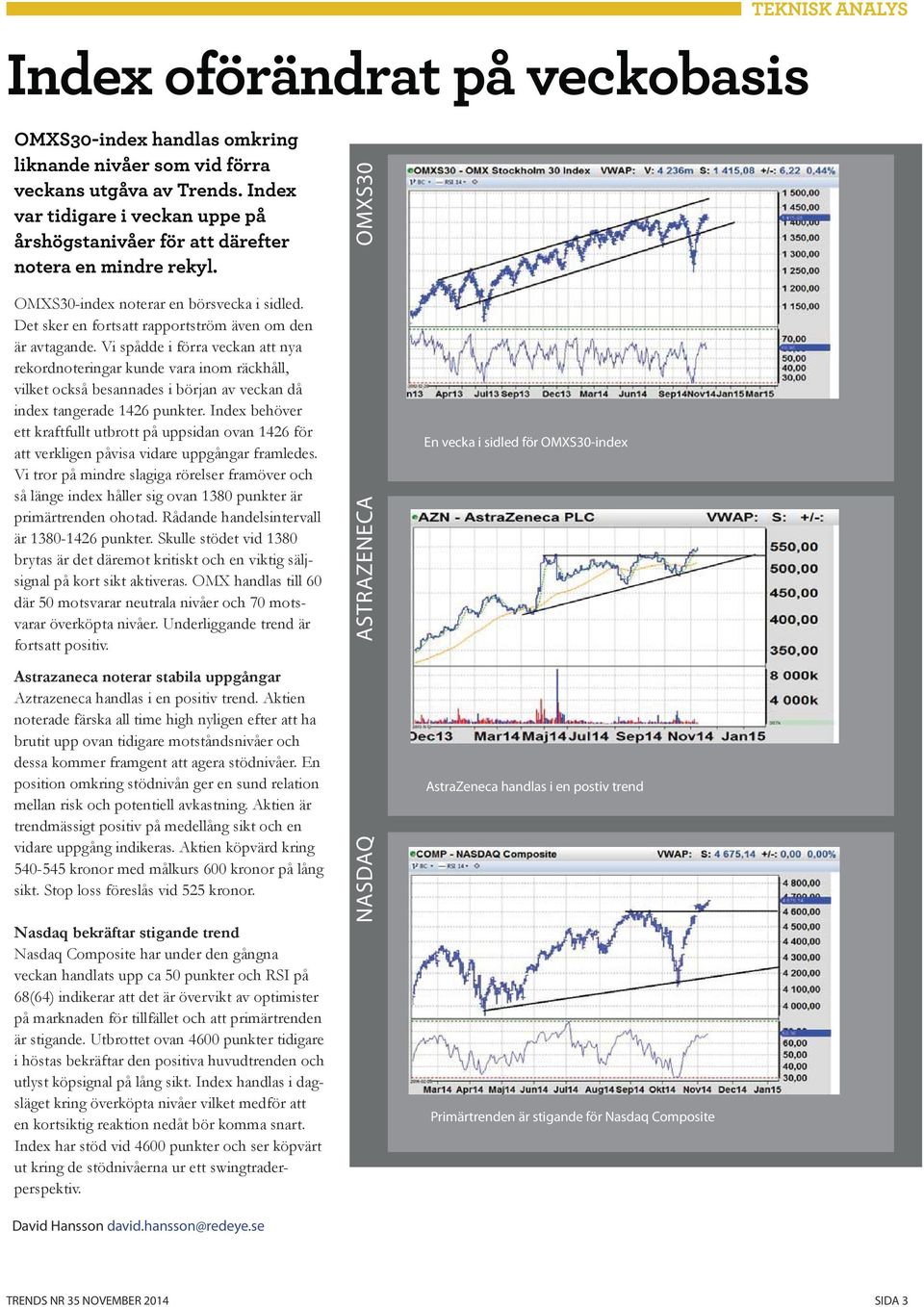 Vi spådde i förra veckan att nya rekordnoteringar kunde vara inom räckhåll, vilket också besannades i början av veckan då index tangerade 1426 punkter.