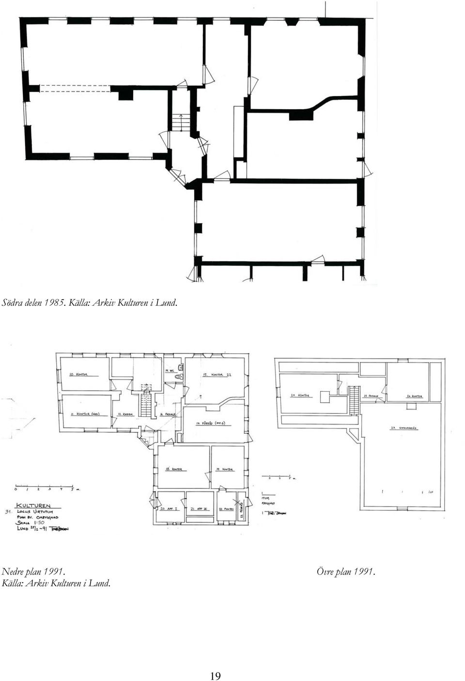 Nedre plan 1991.