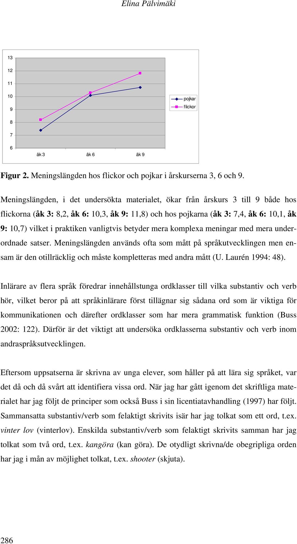 vanligtvis betyder mera komplexa meningar med mera underordnade satser.