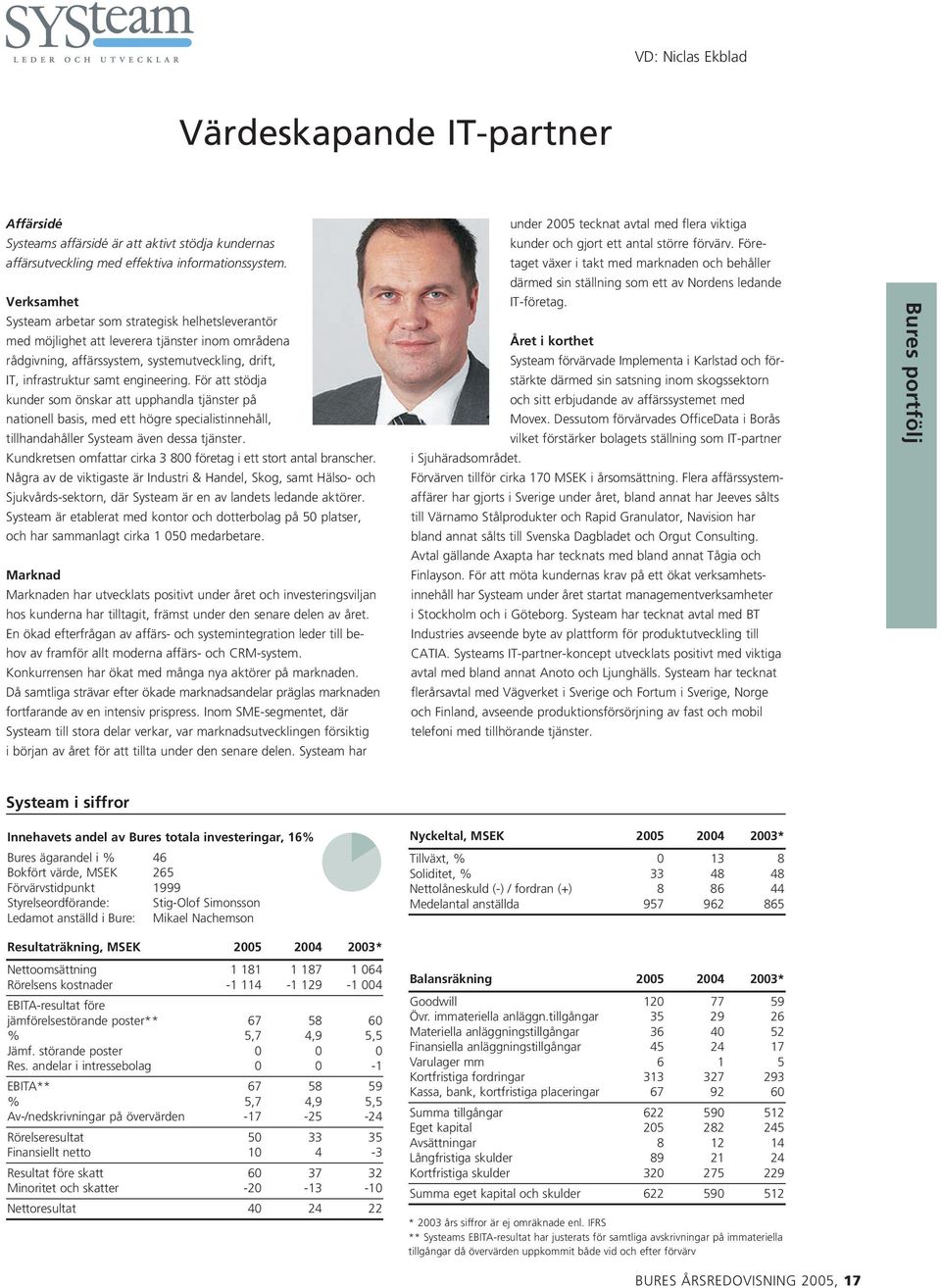 För att stödja kunder som önskar att upphandla tjänster på nationell basis, med ett högre specialistinnehåll, tillhandahåller Systeam även dessa tjänster.