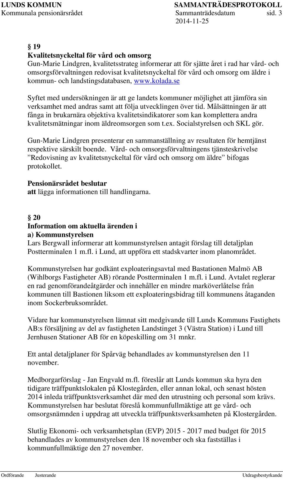 omsorg om äldre i kommun- och landstingsdatabasen, www.kolada.