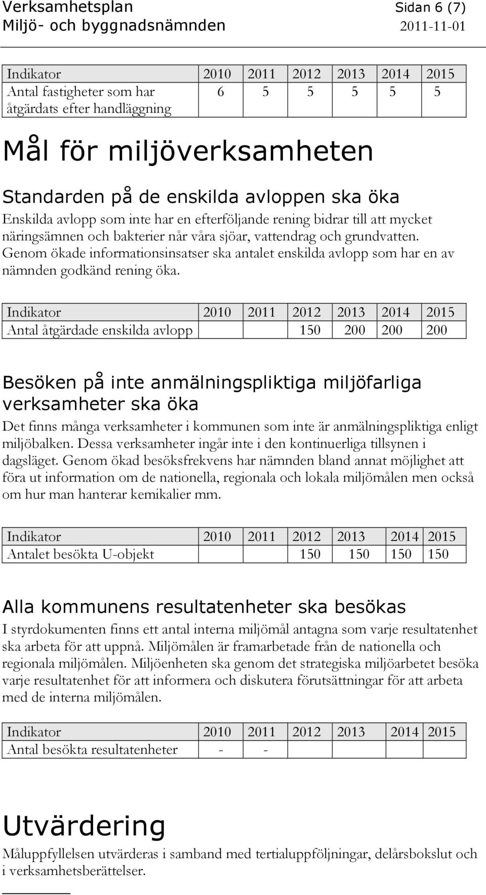 Genom ökade informationsinsatser ska antalet enskilda avlopp som har en av nämnden godkänd rening öka.