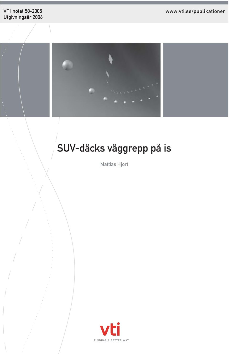 vti.se/publikationer