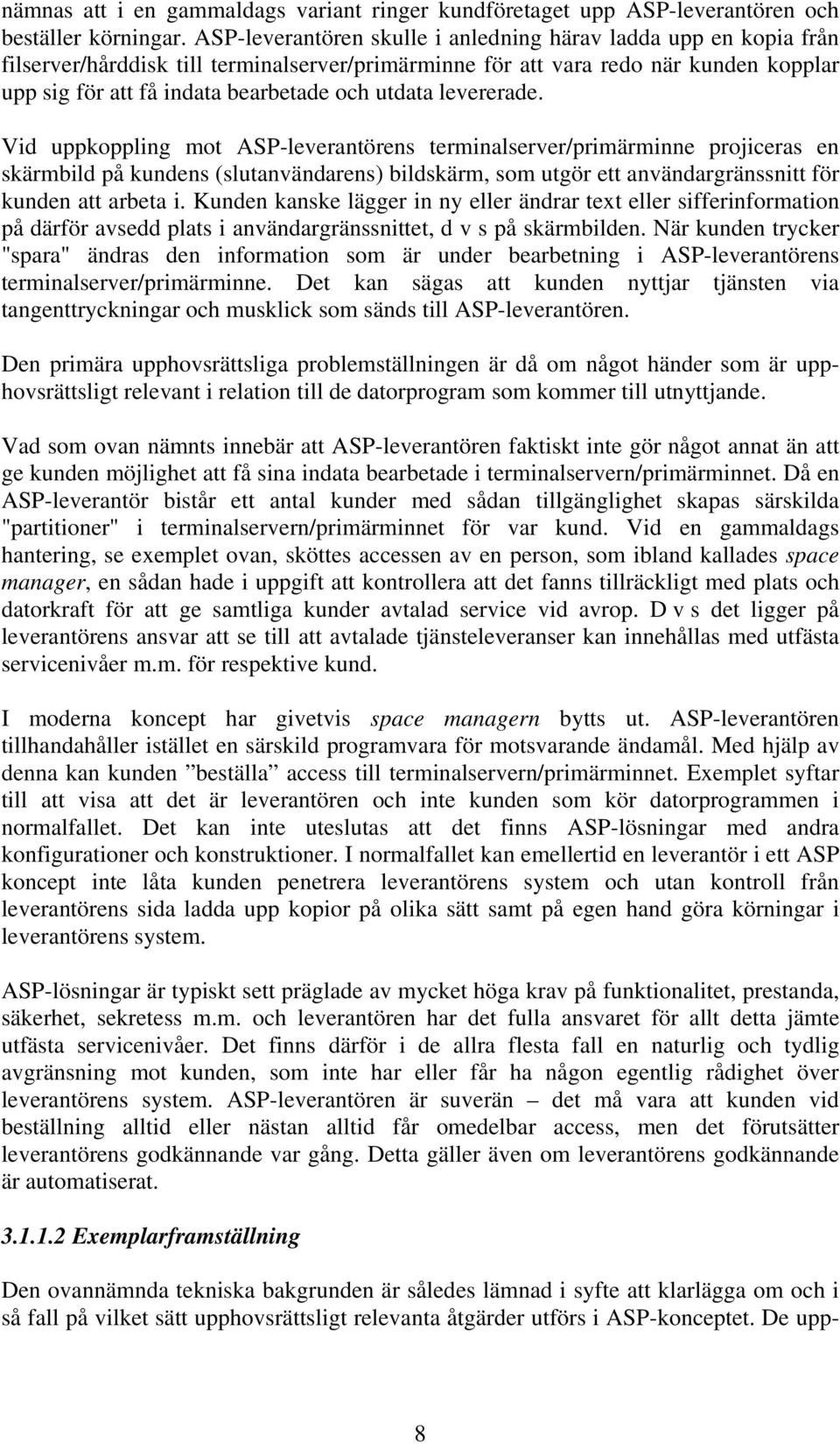 utdata levererade.