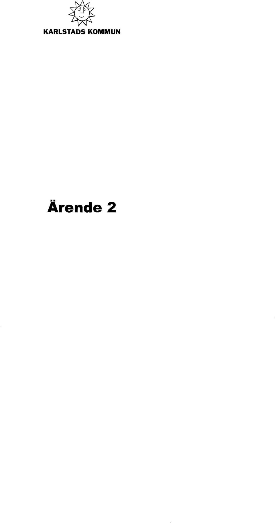 Ärende 2