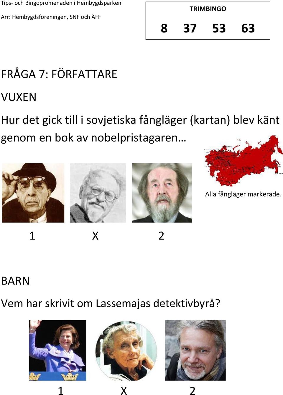 genom en bok av nobelpristagaren Alla fångläger