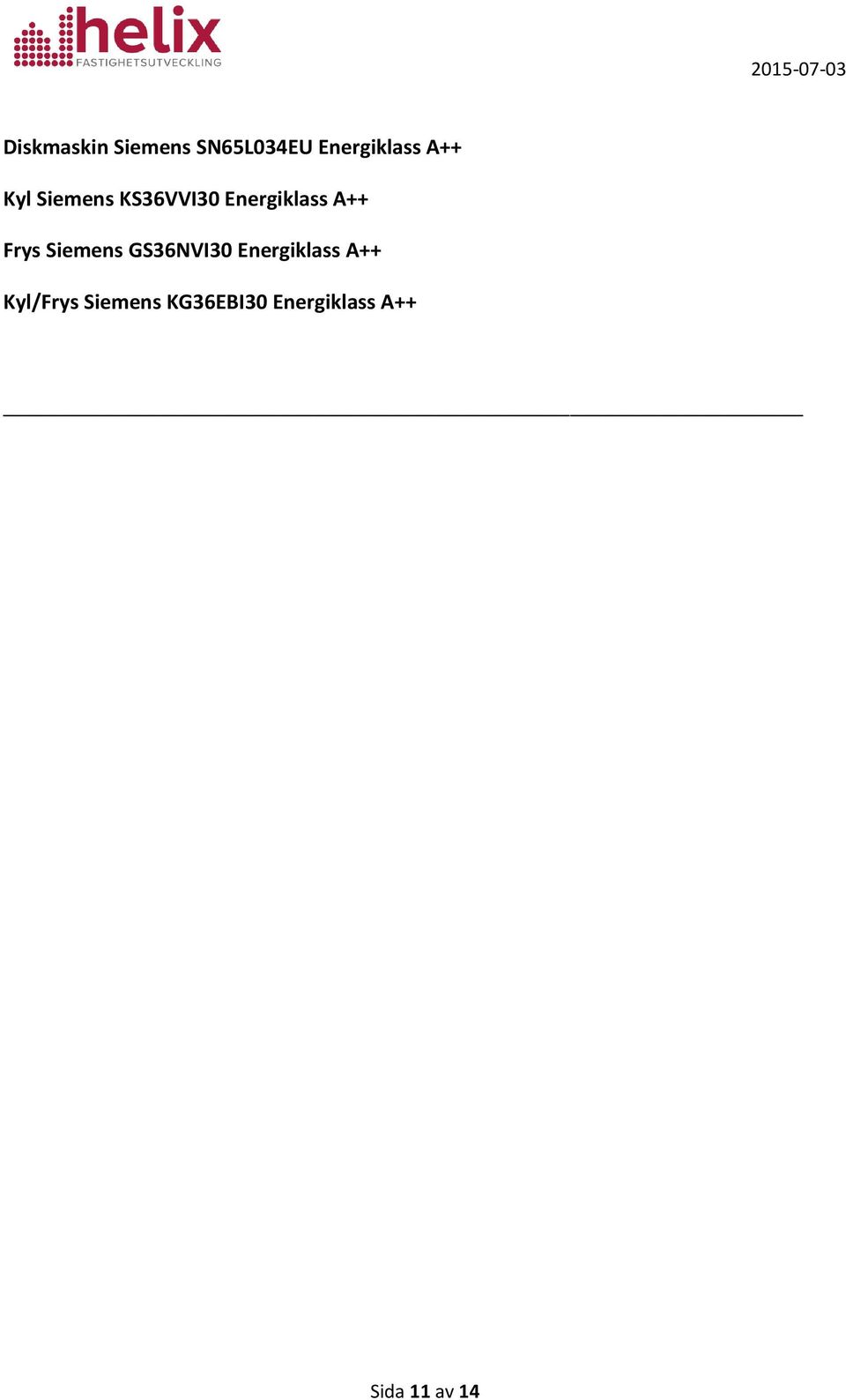 Frys Siemens GS36NVI30 Energiklass A++