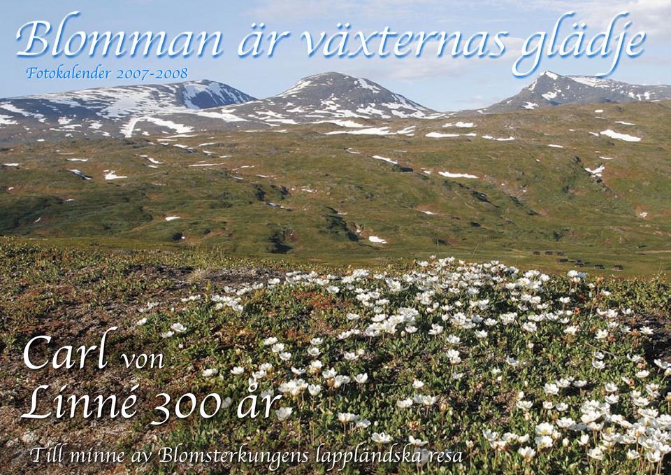 von Linné 300 år Till minne