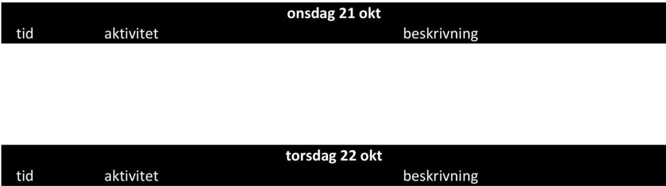 torsdag