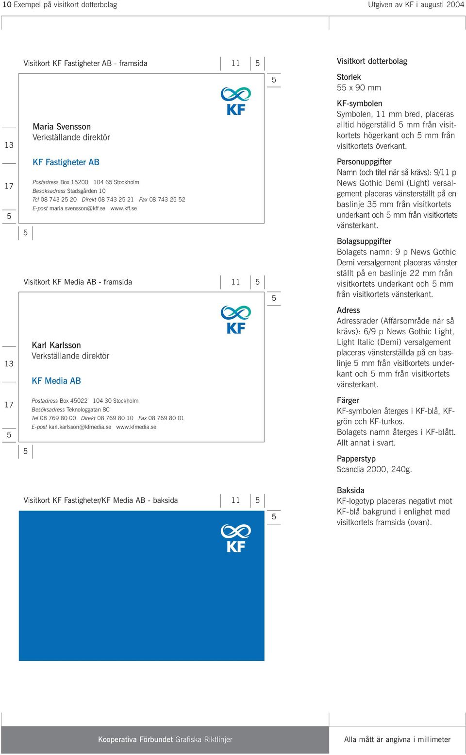 17 KF Fastigheter AB Postadress Box 1200 104 6 Stockholm Besöksadress Stadsgården 10 Tel 08 743 2 20 Direkt 08 743 2 21 Fax 08 743 2 2 E-post maria.svensson@kff.