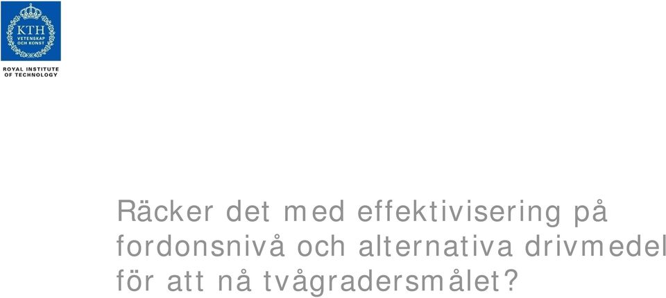 fordonsnivå och