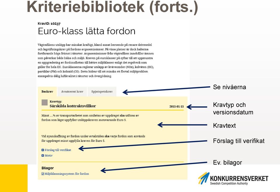 versionsdatum Kravtext