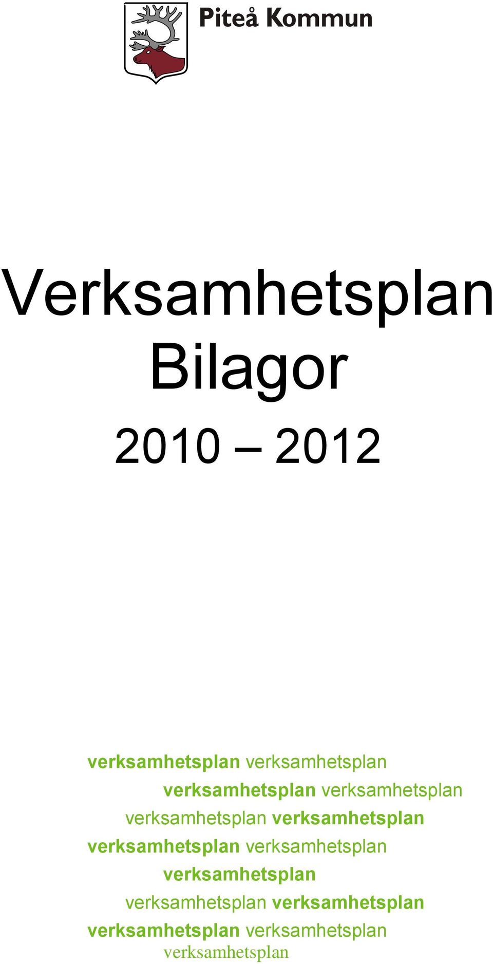 verksamhetsplan