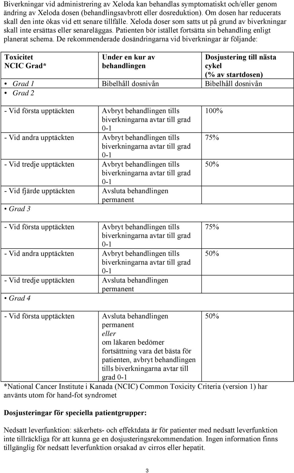 Patienten bör istället fortsätta sin behandling enligt planerat schema.
