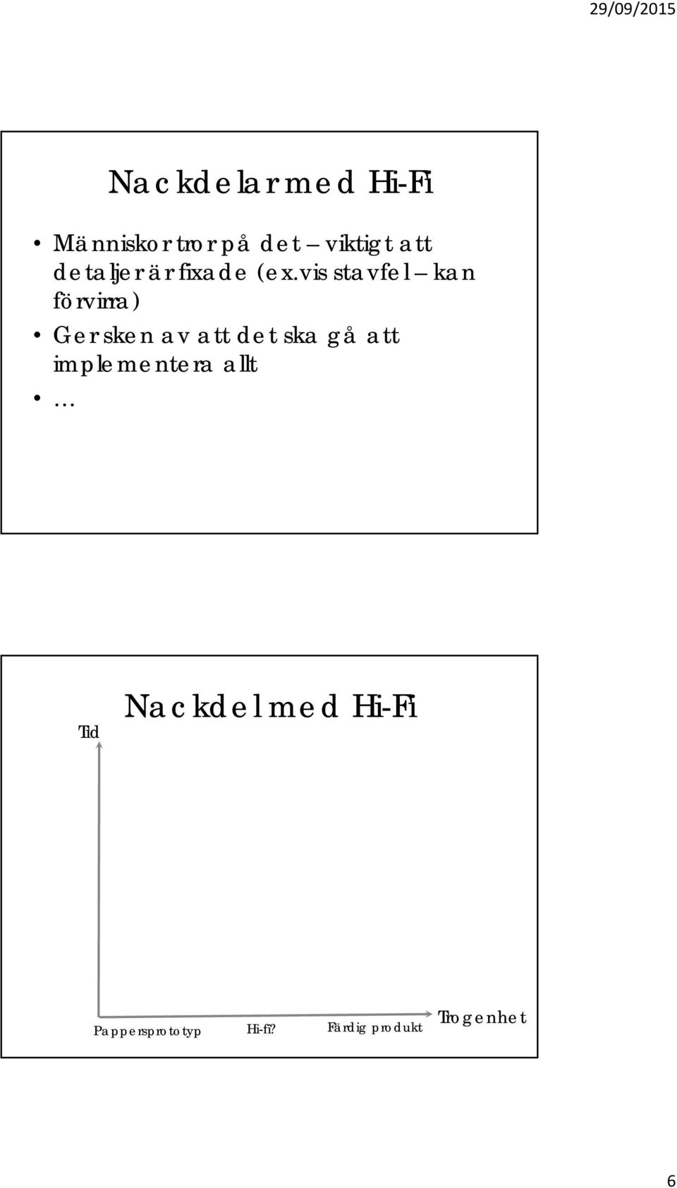 vis stavfel kan förvirra) Ger sken av att det ska gå