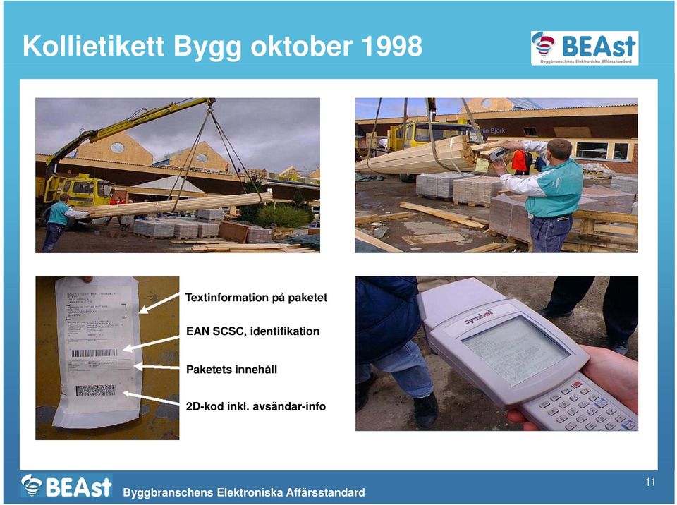 SCSC, identifikation Paketets